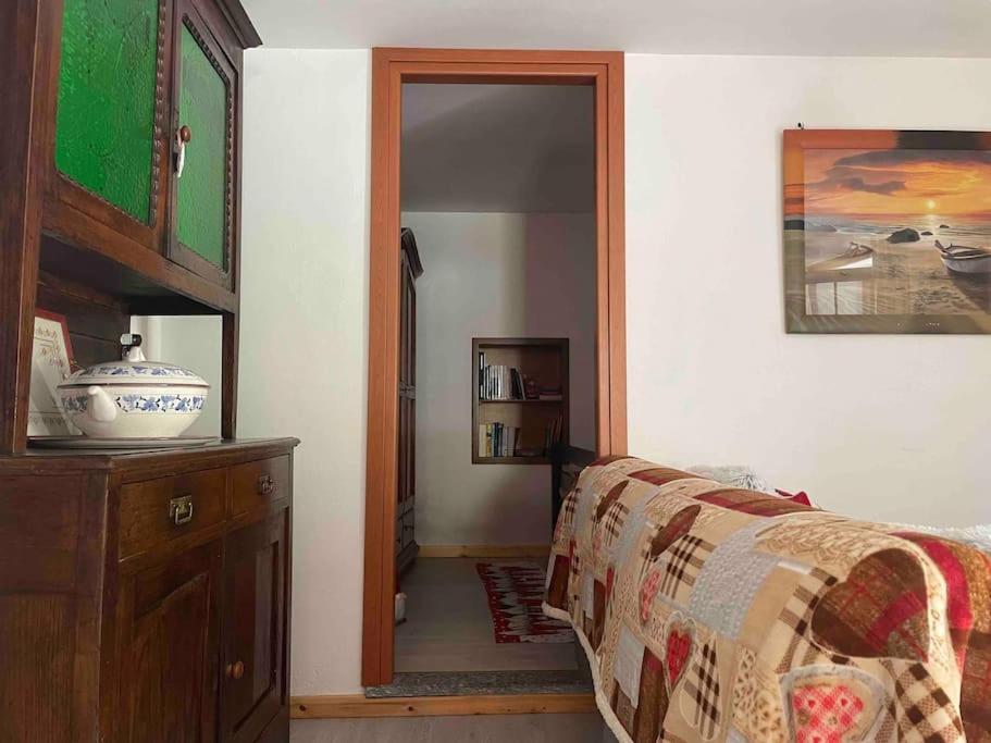 Casa Del Cios Calda E Intima Casetta Immersa Nel Verde Delle Montagne Alpe Basciumo Kültér fotó
