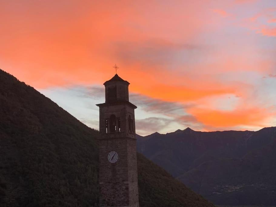 Casa Del Cios Calda E Intima Casetta Immersa Nel Verde Delle Montagne Alpe Basciumo Kültér fotó